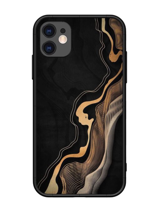 Abstract Art Glossy Metal TPU Phone Cover for Apple Iphone 11 Zapvi