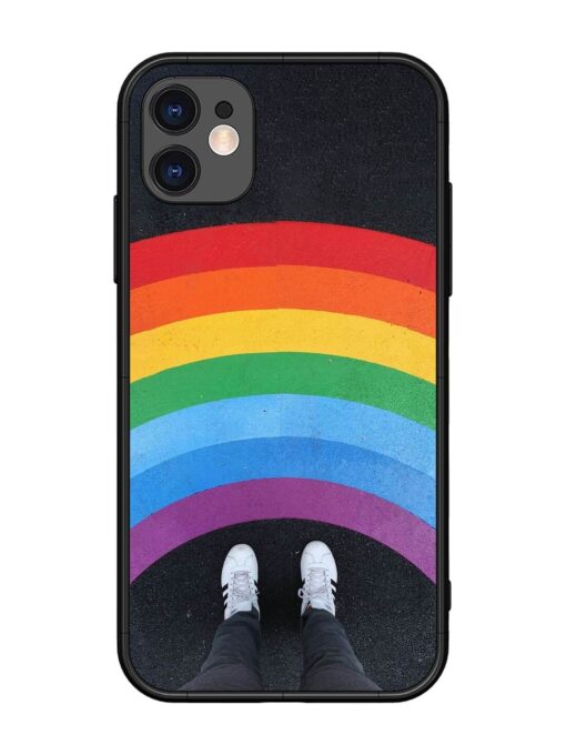 Legs Rainbow Glossy Metal TPU Phone Cover for Apple Iphone 11 Zapvi