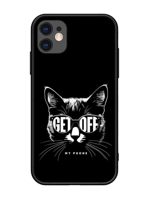 Get Off Glossy Metal TPU Phone Cover for Apple Iphone 11 Zapvi