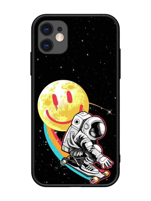 Astronaut Art Glossy Metal Phone Cover for Apple Iphone 11 Zapvi