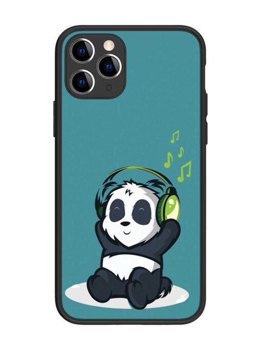 Music Panda Glossy Metal Phone Cover for Apple Iphone 11 Pro Zapvi