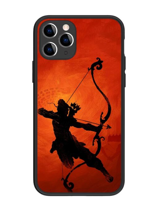 Illustration Lord Rama Glossy Metal Phone Cover for Apple Iphone 11 Pro