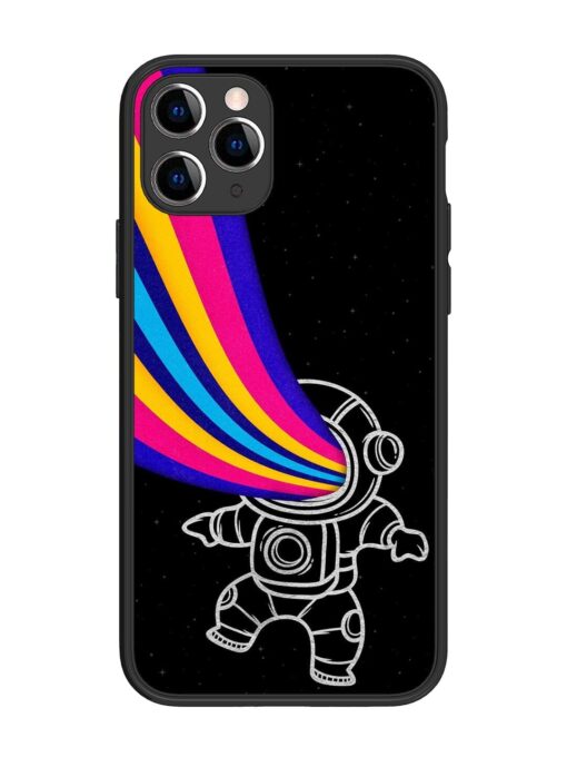 Astronaut Glossy Metal TPU Phone Cover for Apple Iphone 11 Pro