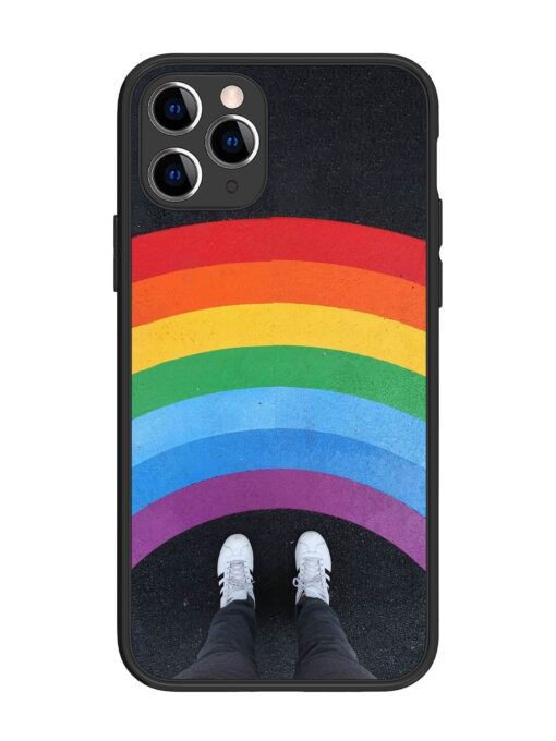 Legs Rainbow Glossy Metal TPU Phone Cover for Apple Iphone 11 Pro