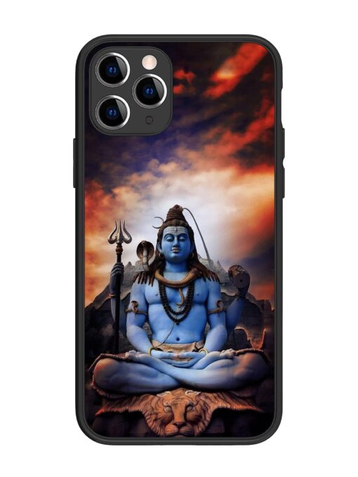 Jai Jai Shiv Glossy Metal Phone Cover for Apple Iphone 11 Pro Zapvi