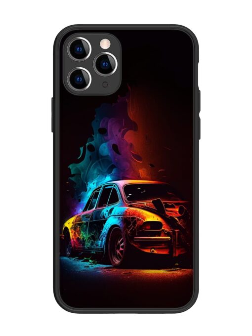 High Classic Car Art Glossy Metal Phone Cover for Apple Iphone 11 Pro