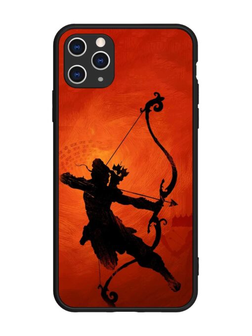 Illustration Lord Rama Glossy Metal Phone Cover for Apple Iphone 11 Pro Max