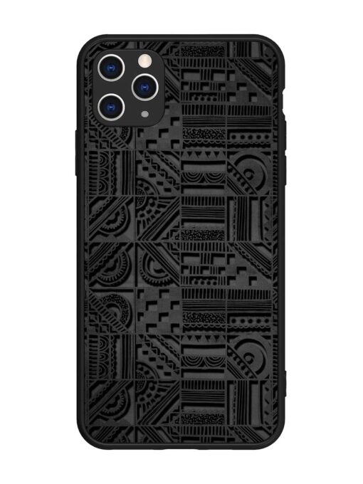 Seamless Pattern Glossy Metal Phone Cover for Apple Iphone 11 Pro Max Zapvi