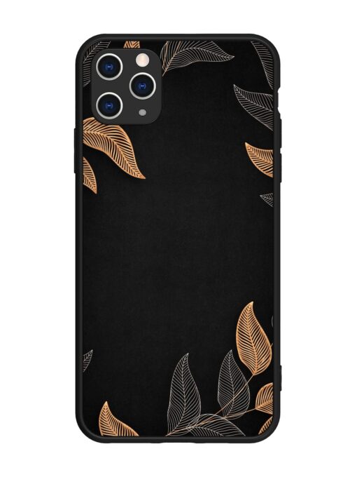 Foliage Art Glossy Metal Phone Cover for Apple Iphone 11 Pro Max Zapvi