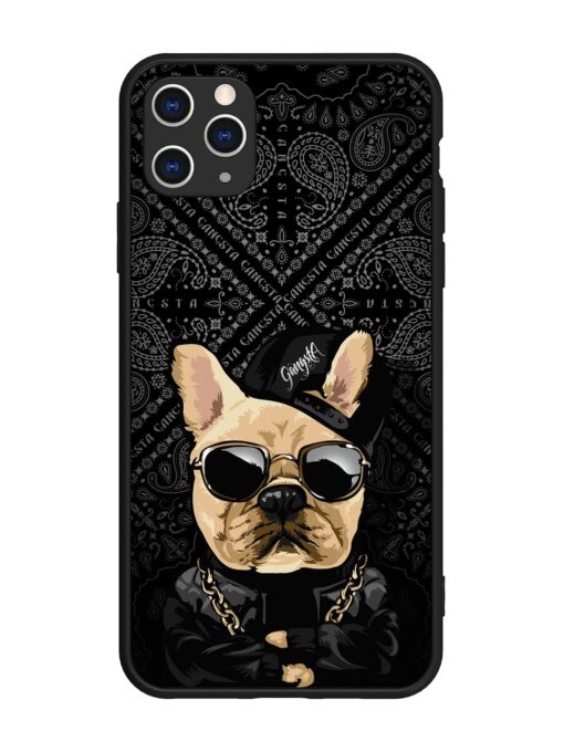 Gangsta Cool Sunmetales Dog Glossy Metal Phone Cover for Apple Iphone 11 Pro Max Zapvi