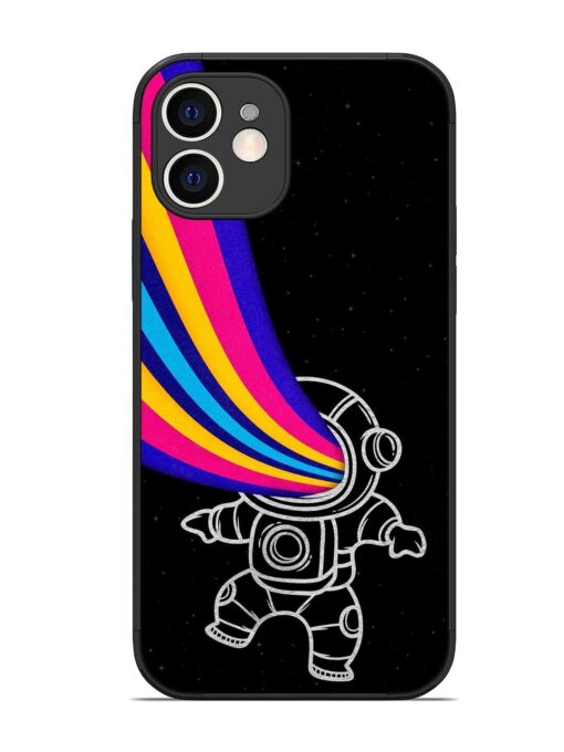 Astronaut Glossy Metal TPU Phone Cover for Apple Iphone 12 Zapvi