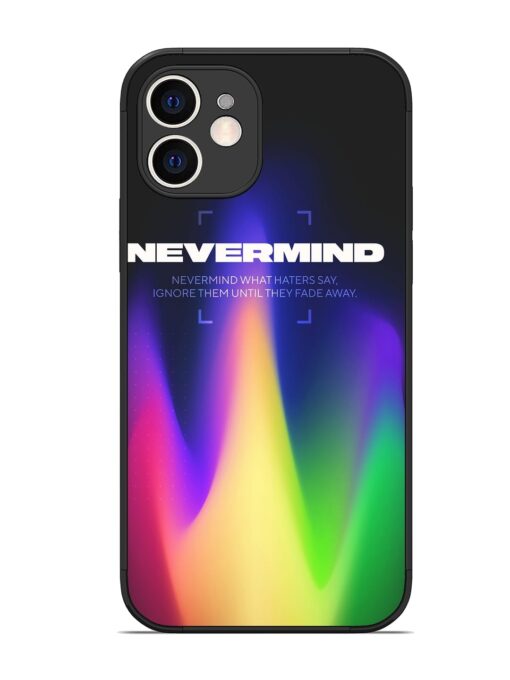 Nevermind Glossy Metal Phone Cover for Apple Iphone 12 Zapvi