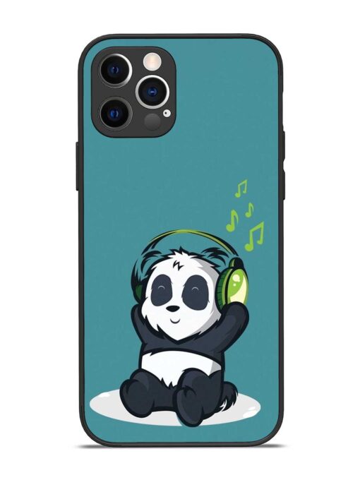 Music Panda Glossy Metal Phone Cover for Apple Iphone 12 Pro Zapvi