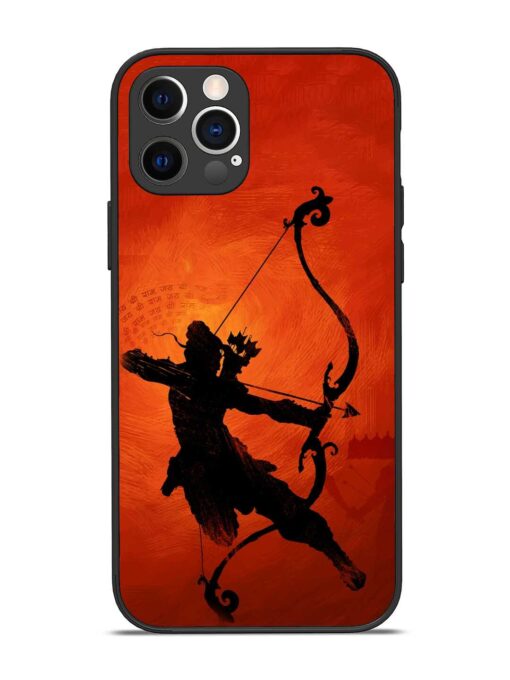 Illustration Lord Rama Glossy Metal Phone Cover for Apple Iphone 12 Pro