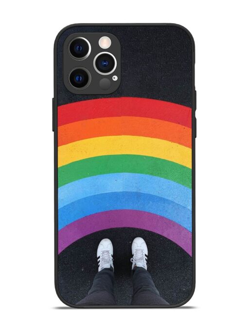 Legs Rainbow Glossy Metal TPU Phone Cover for Apple Iphone 12 Pro