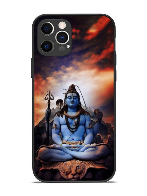 Jai Jai Shiv Glossy Metal Phone Cover for Apple Iphone 12 Pro