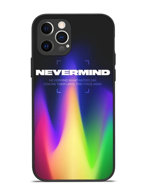 Nevermind Glossy Metal Phone Cover for Apple Iphone 12 Pro Zapvi