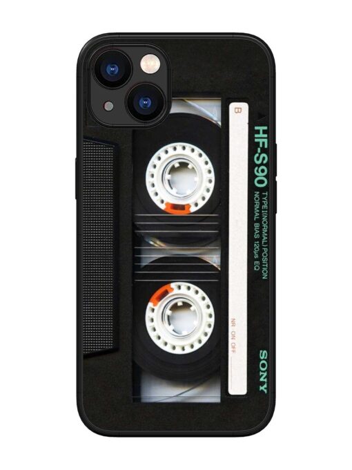 Sony Hf-S90 Cassette Glossy Metal Phone Cover for Apple Iphone 13 Zapvi