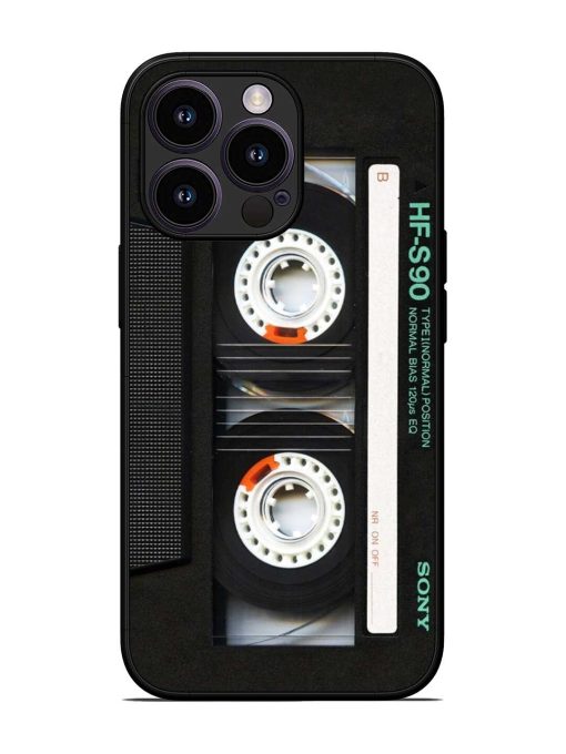 Sony Hf-S90 Cassette Glossy Metal Phone Cover for Apple Iphone 13 Pro