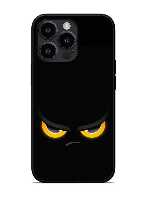 Scary Yellow Eye Glossy Metal TPU Phone Cover for Apple Iphone 13 Pro