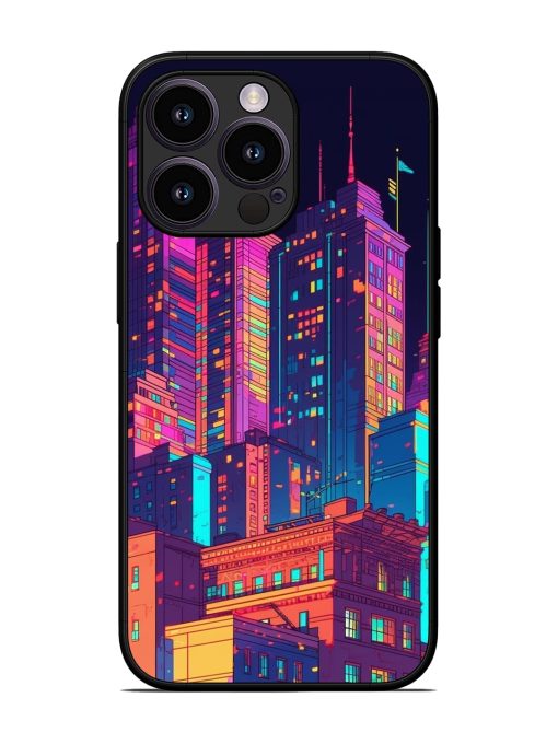 City View Glossy Metal Phone Cover for Apple Iphone 13 Pro