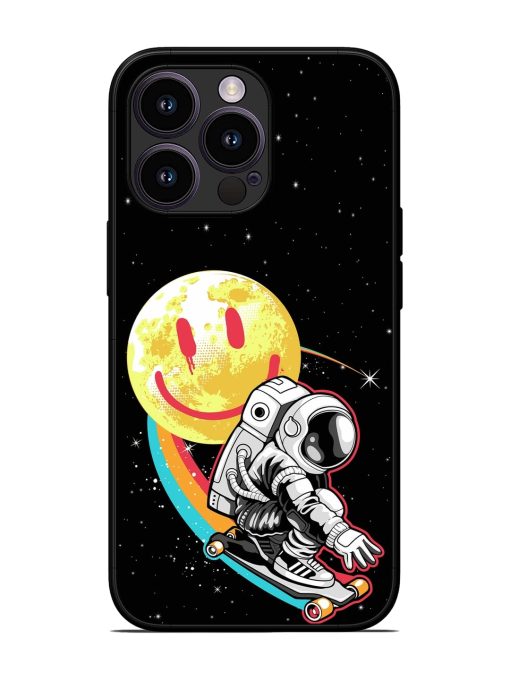 Astronaut Art Glossy Metal Phone Cover for Apple Iphone 13 Pro