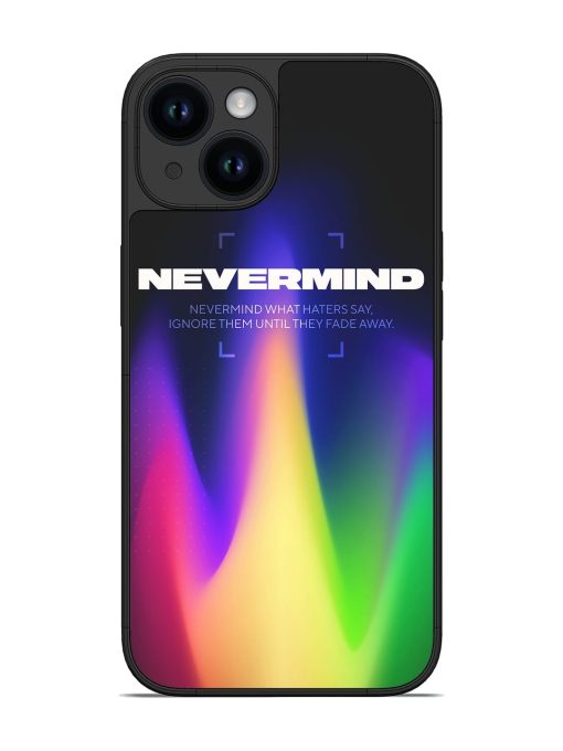 Nevermind Glossy Metal Phone Cover for Apple Iphone 14 Zapvi