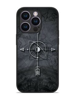 Lighting Cross Glossy Metal Phone Cover for Apple Iphone 14 Pro