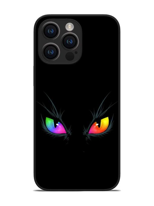 Cat Eyes Glossy Metal Phone Cover for Apple Iphone 14 Pro Max Zapvi