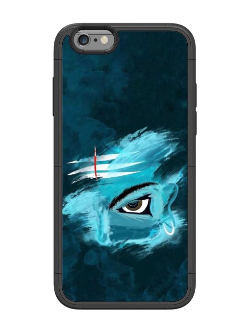 Lord Shiva Glossy Metal Phone Cover for Apple Iphone 6 Zapvi