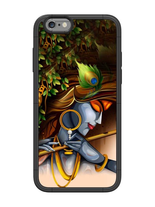 Krishna Glossy Metal Phone Cover for Apple Iphone 6 Zapvi