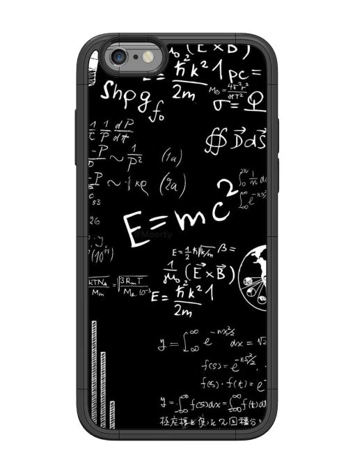 E=Mc2 Mass?Energy Equivalence Glossy Metal Phone Cover for Apple Iphone 6