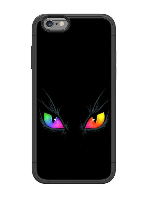 Cat Eyes Glossy Metal Phone Cover for Apple Iphone 6 Zapvi