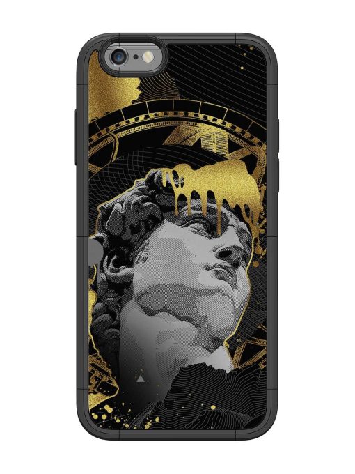 Roman Face Glossy Metal Phone Cover for Apple Iphone 6 Zapvi