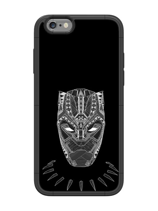 Fictional Art Glossy Metal Phone Cover for Apple Iphone 6 Zapvi