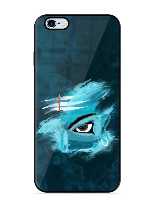 Lord Shiva Glossy Metal Phone Cover for Apple Iphone 6 Plus