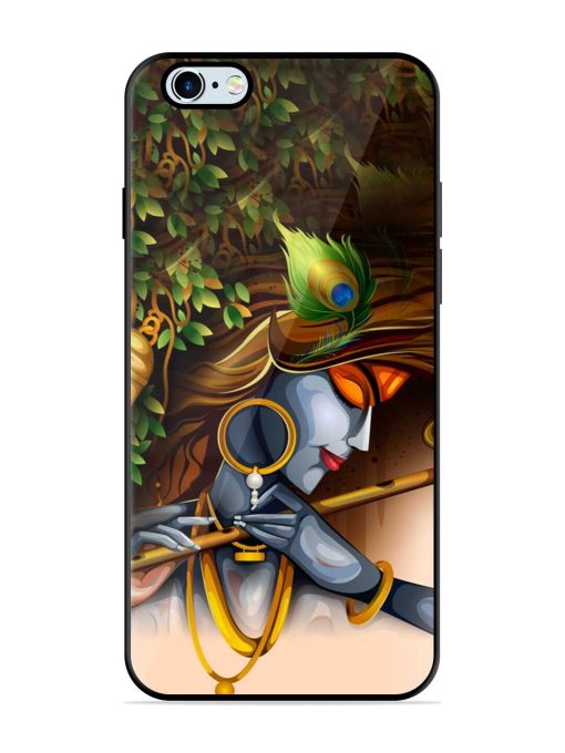 Krishna Glossy Metal Phone Cover for Apple Iphone 6 Plus Zapvi