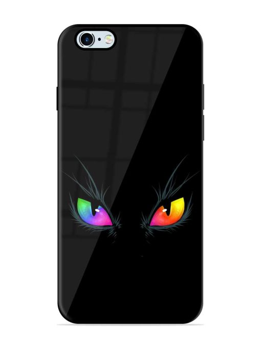 Cat Eyes Glossy Metal Phone Cover for Apple Iphone 6 Plus