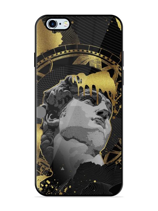 Roman Face Glossy Metal Phone Cover for Apple Iphone 6 Plus Zapvi