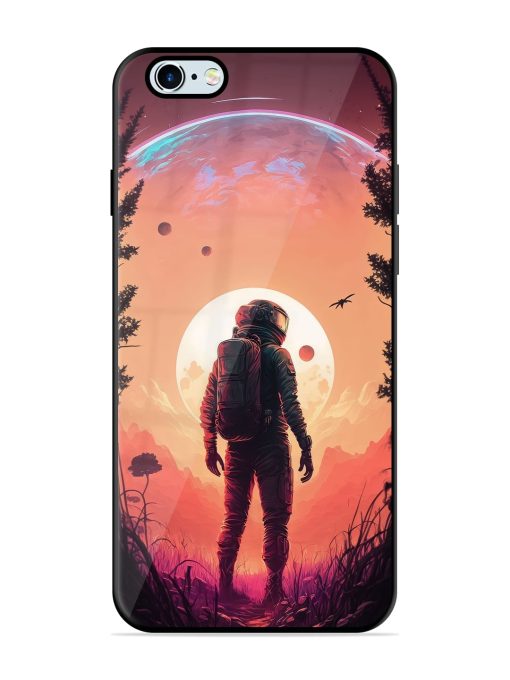 Red Sky At Morning Glossy Metal Phone Cover for Apple Iphone 6 Plus