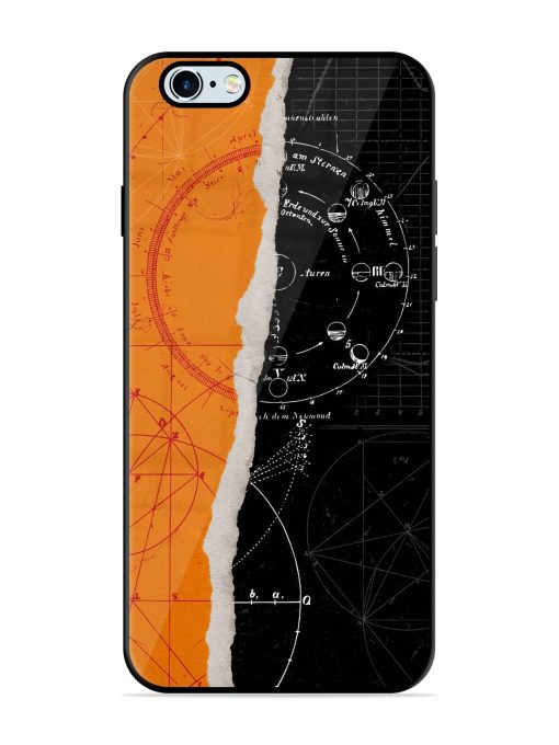 Planning Zoning Glossy Metal Phone Cover for Apple Iphone 6 Plus