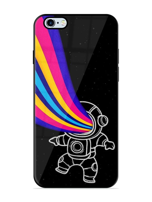 Astronaut Glossy Metal TPU Phone Cover for Apple Iphone 6S Zapvi