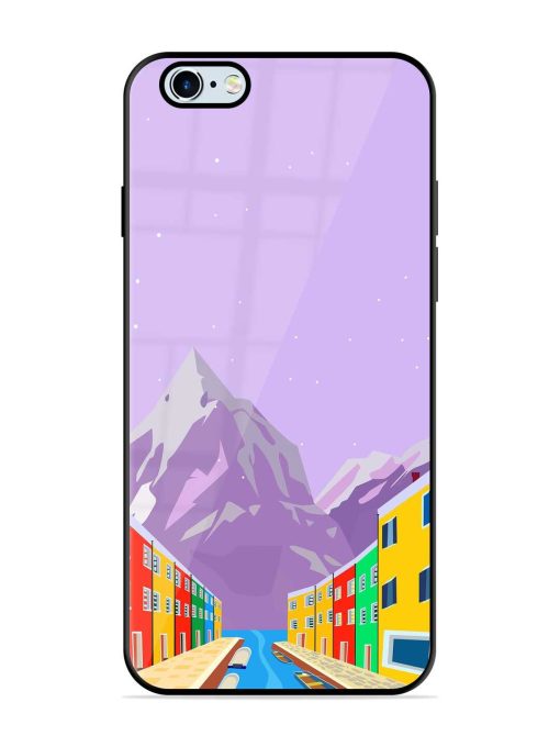 Venice City Illustration Glossy Metal Phone Cover for Apple Iphone 6S Zapvi