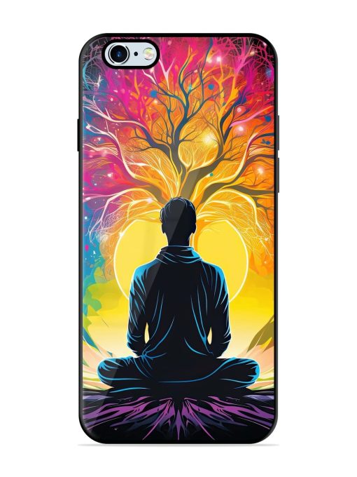 Mind Colourful Glossy Metal Phone Cover for Apple Iphone 6S