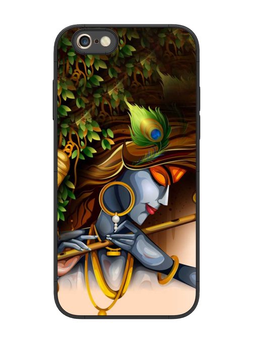 Krishna Glossy Metal Phone Cover for Apple Iphone 6S Plus Zapvi