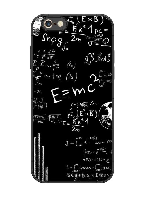 E=Mc2 Mass?Energy Equivalence Glossy Metal Phone Cover for Apple Iphone 6S Plus Zapvi