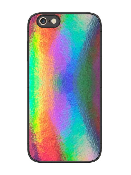 Colorful Holographic Background Glossy Metal TPU Phone Cover for Apple Iphone 6S Plus Zapvi