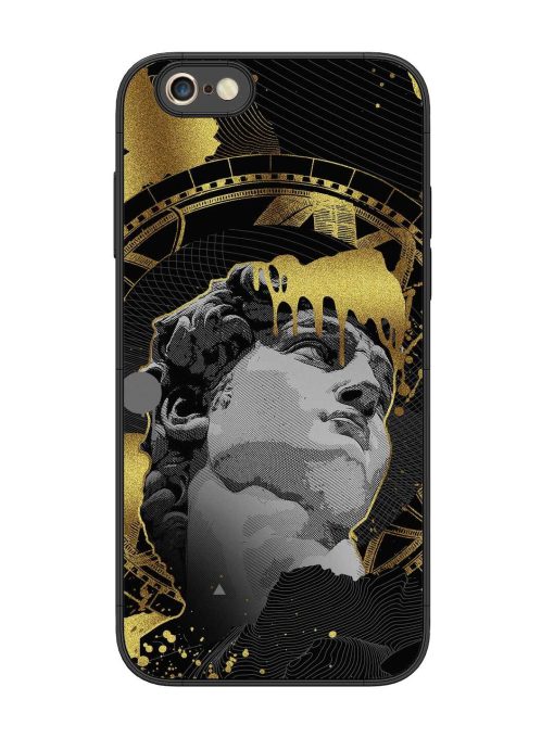 Roman Face Glossy Metal Phone Cover for Apple Iphone 6S Plus Zapvi