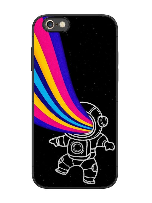 Astronaut Glossy Metal TPU Phone Cover for Apple Iphone 6S Plus Zapvi