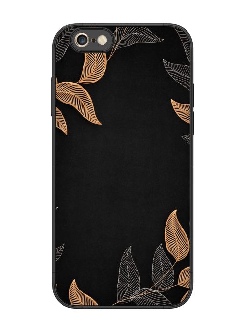 Foliage Art Glossy Metal Phone Cover for Apple Iphone 6S Plus Zapvi